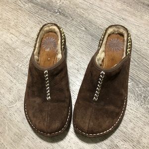 Ugg Brown Suede Kohala Slip Size 7